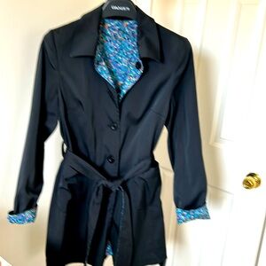 Two sided light trench coat